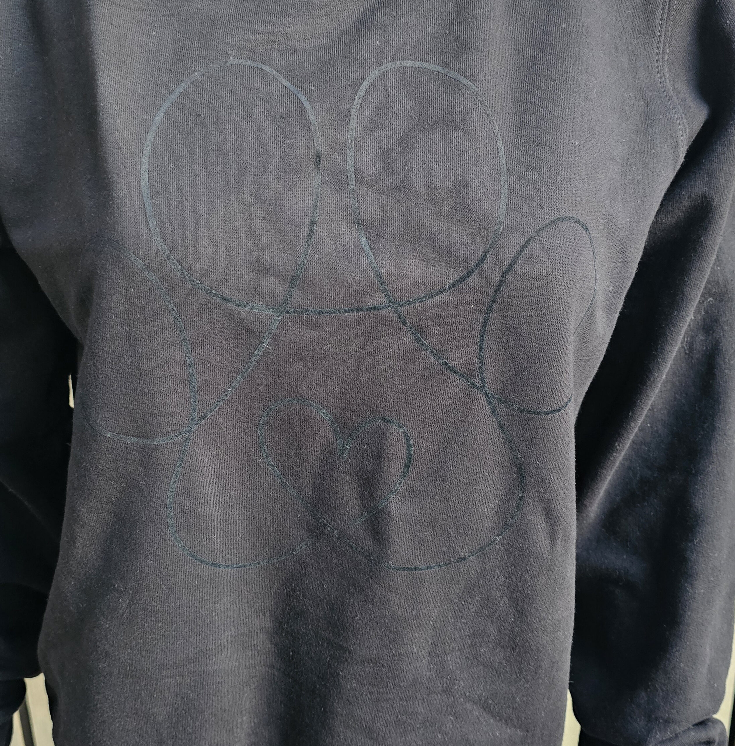 Girl Sweater - Pfote - black - Gr.S – Bild 2