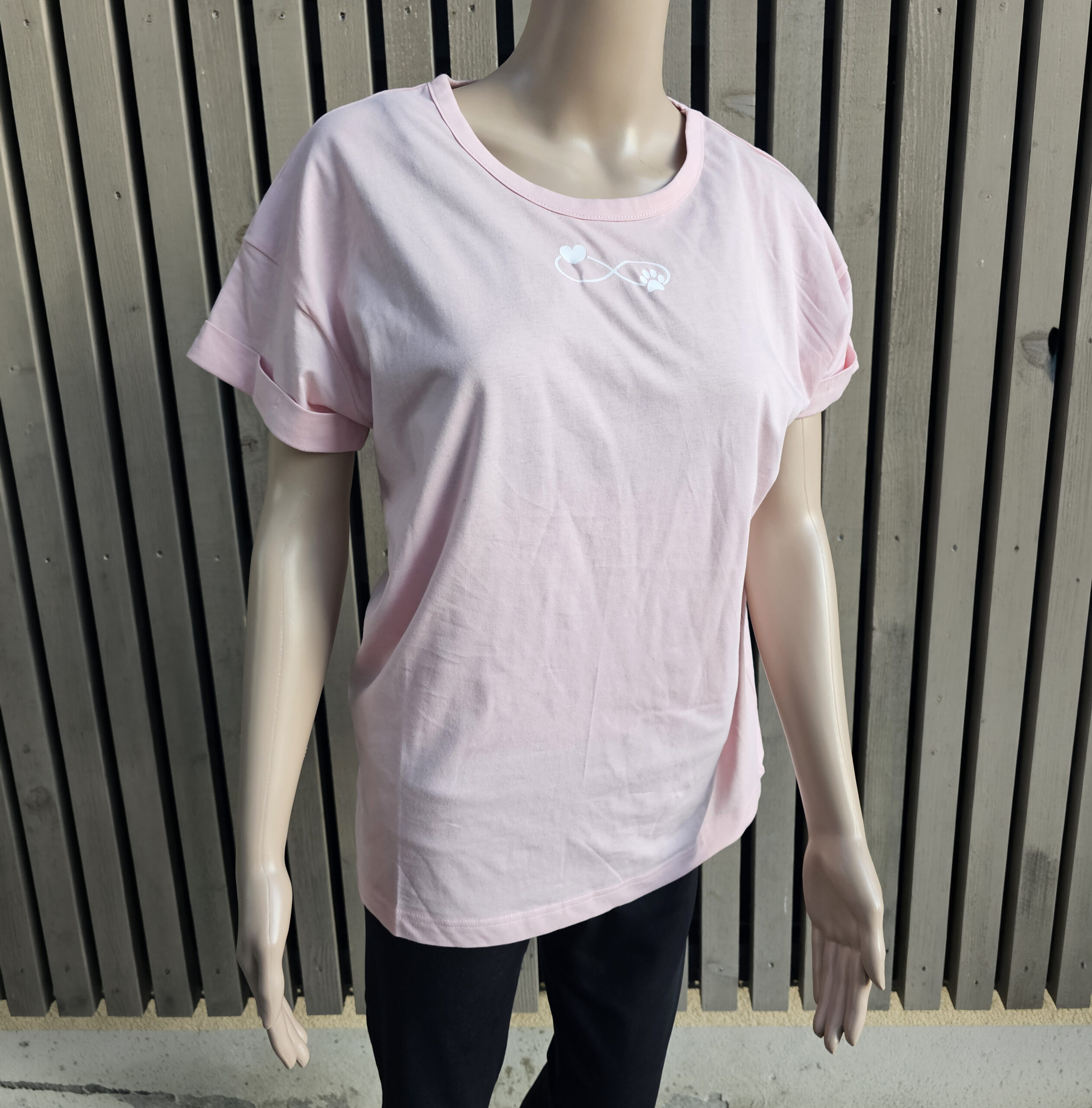 Boyfriend T - Seite an Seite - soft pink – Bild 2