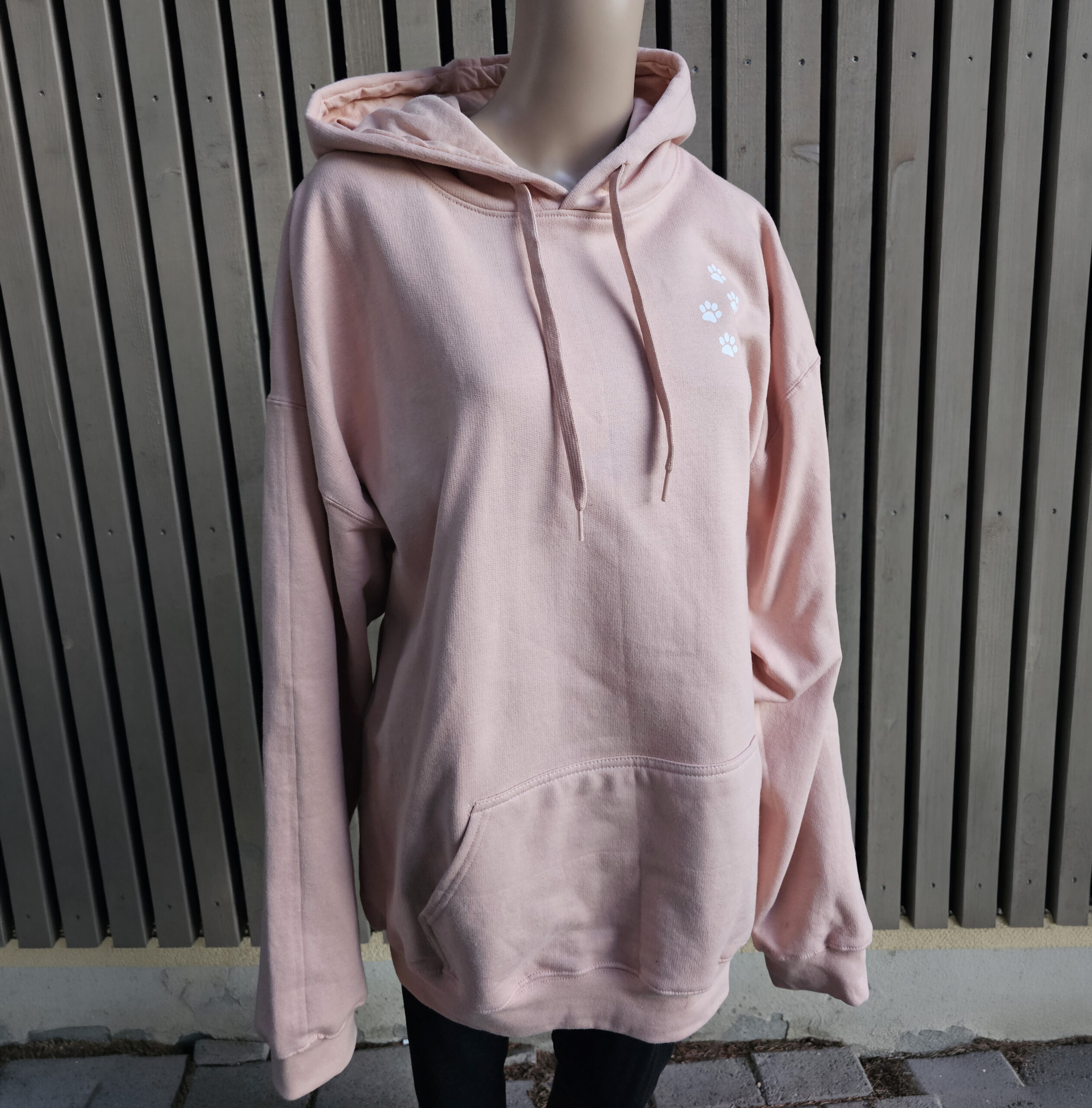Hoodie - Ja ich brauche alle diese Hunde - Dusty Rose - Gr. XL / XXL