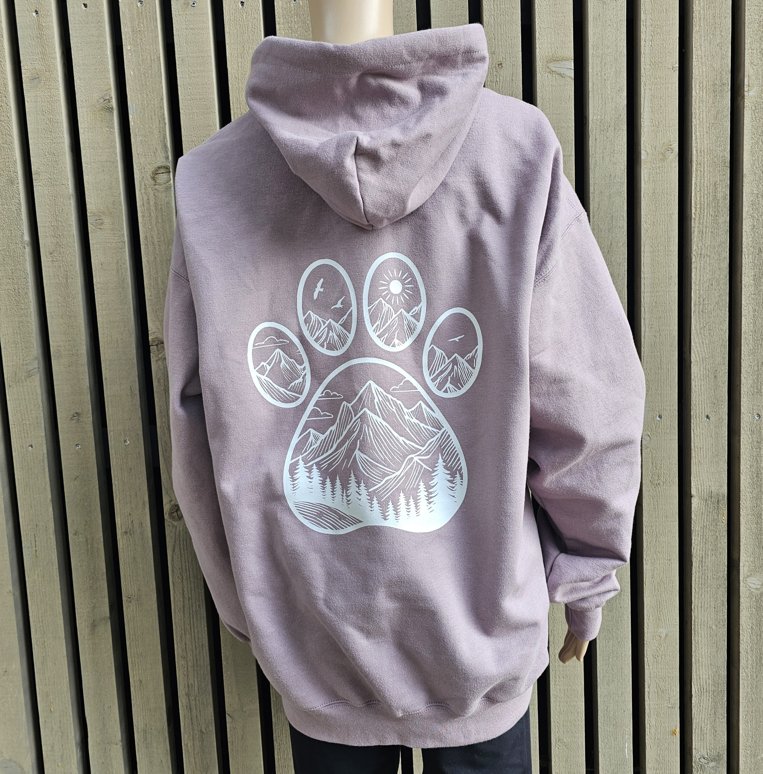 Hoodie - Pfote Berge - Paragon Gr.xxl – Bild 2